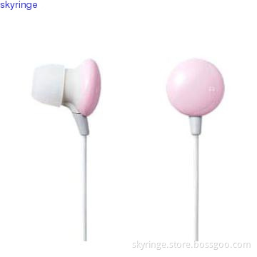 Stereo colorful candy earphone